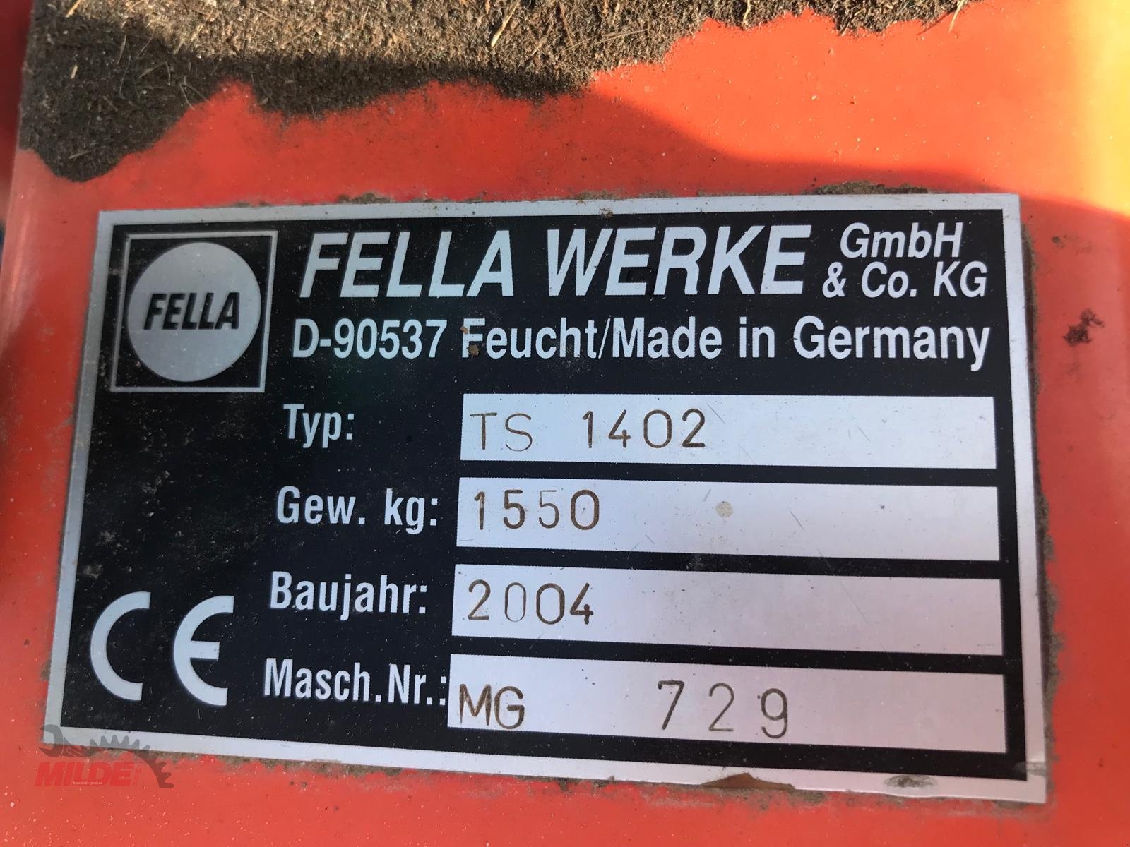 Schwader του τύπου Fella TS 1402, Gebrauchtmaschine σε Creußen (Φωτογραφία 8)