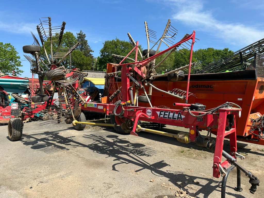 Schwader des Typs Fella TS 1452, Gebrauchtmaschine in JOSSELIN (Bild 2)