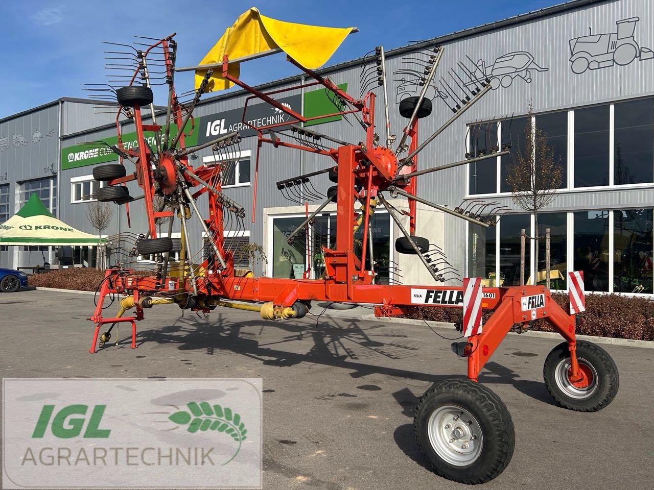 Schwader του τύπου Fella TS 1601, Gebrauchtmaschine σε Nabburg (Φωτογραφία 2)