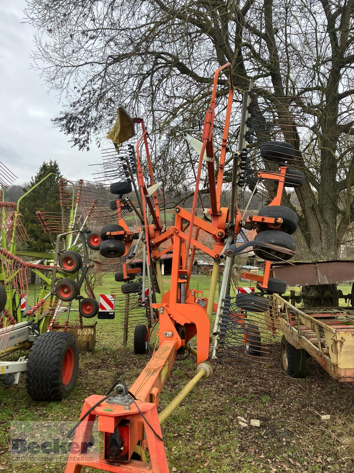 Schwader του τύπου Fella TS 1602 Megaschwad, Gebrauchtmaschine σε Weimar-Niederwalgern (Φωτογραφία 2)