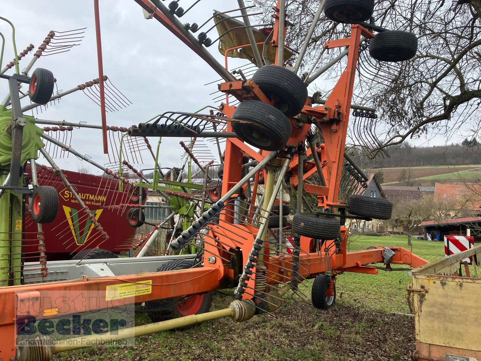 Schwader του τύπου Fella TS 1602 Megaschwad, Gebrauchtmaschine σε Weimar-Niederwalgern (Φωτογραφία 3)