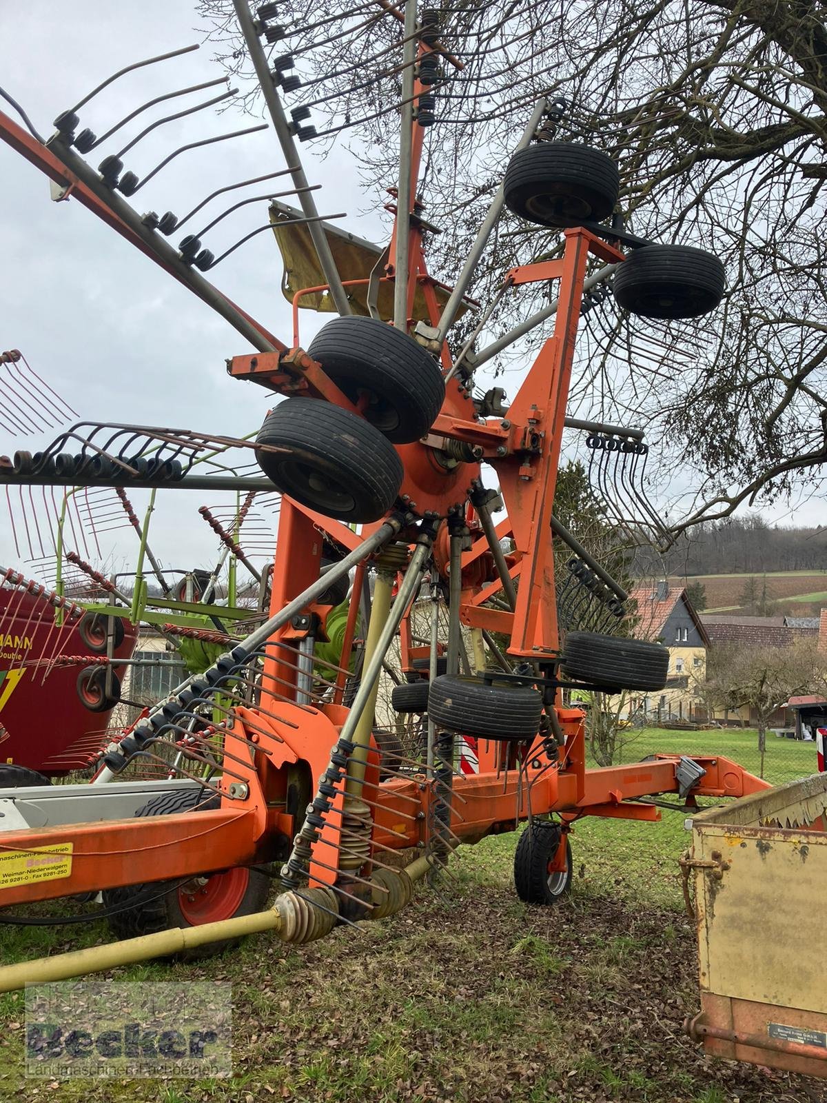 Schwader του τύπου Fella TS 1602 Megaschwad, Gebrauchtmaschine σε Weimar-Niederwalgern (Φωτογραφία 4)