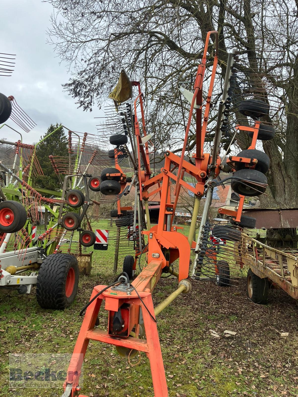 Schwader του τύπου Fella TS 1602 Megaschwad, Gebrauchtmaschine σε Weimar-Niederwalgern (Φωτογραφία 5)