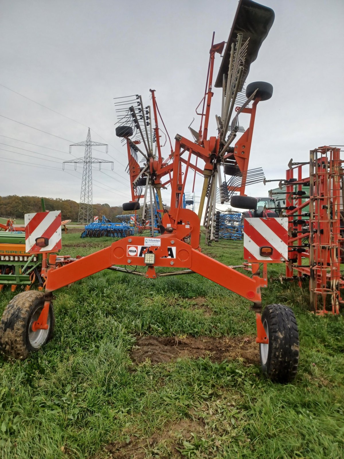 Schwader des Typs Fella TS 1602, Gebrauchtmaschine in Uffenheim (Bild 2)