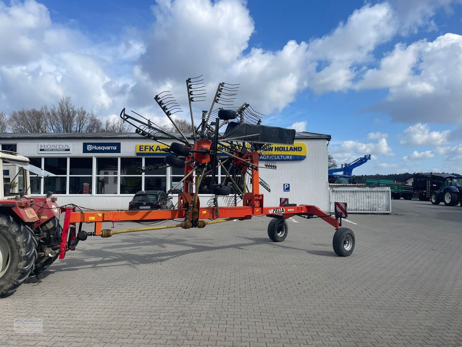 Schwader Türe ait Fella TS  1603, Gebrauchtmaschine içinde Erlbach (resim 4)