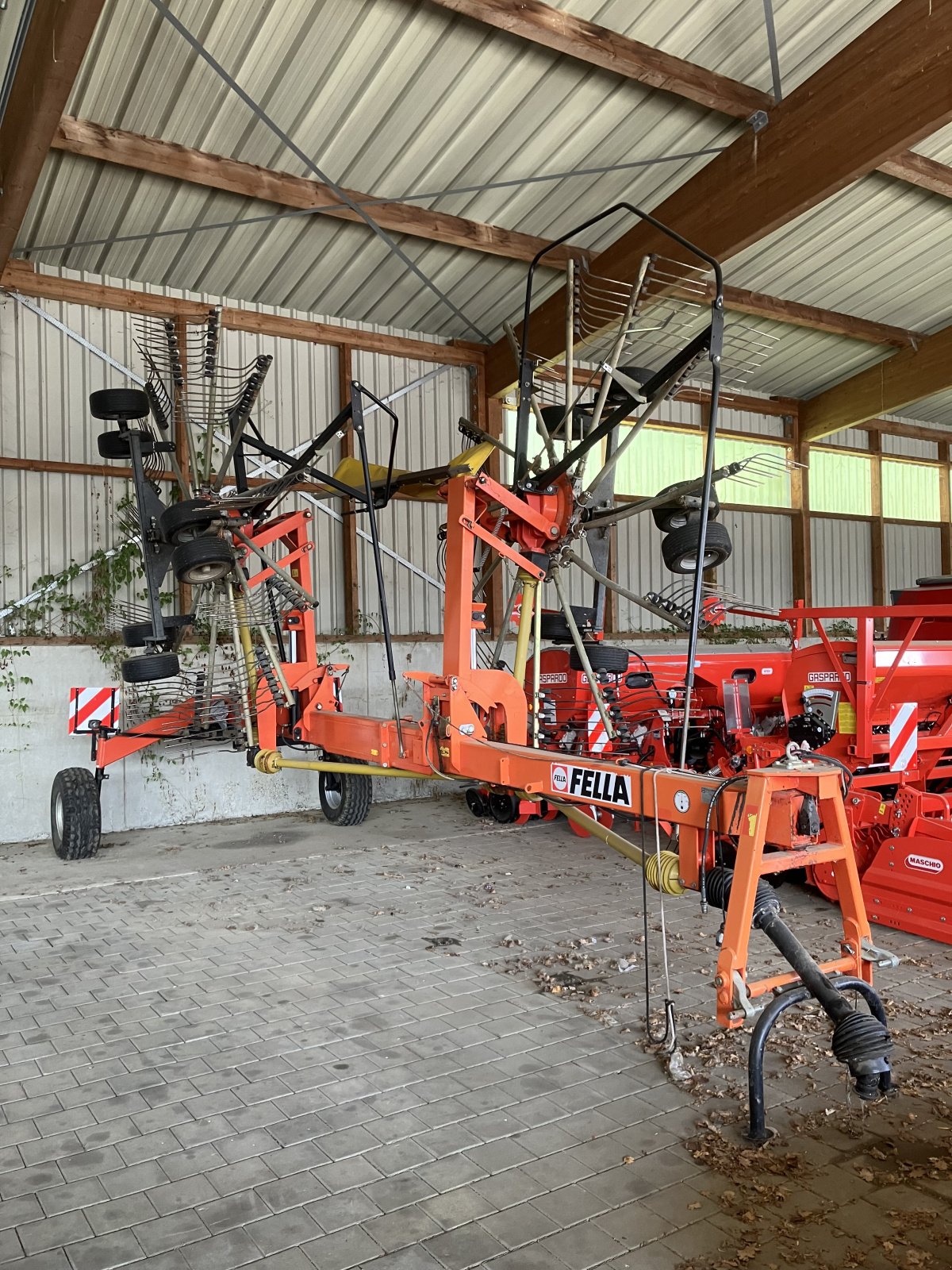 Schwader des Typs Fella TS 1603, Gebrauchtmaschine in Mühlhausen-Ehingen (Bild 1)