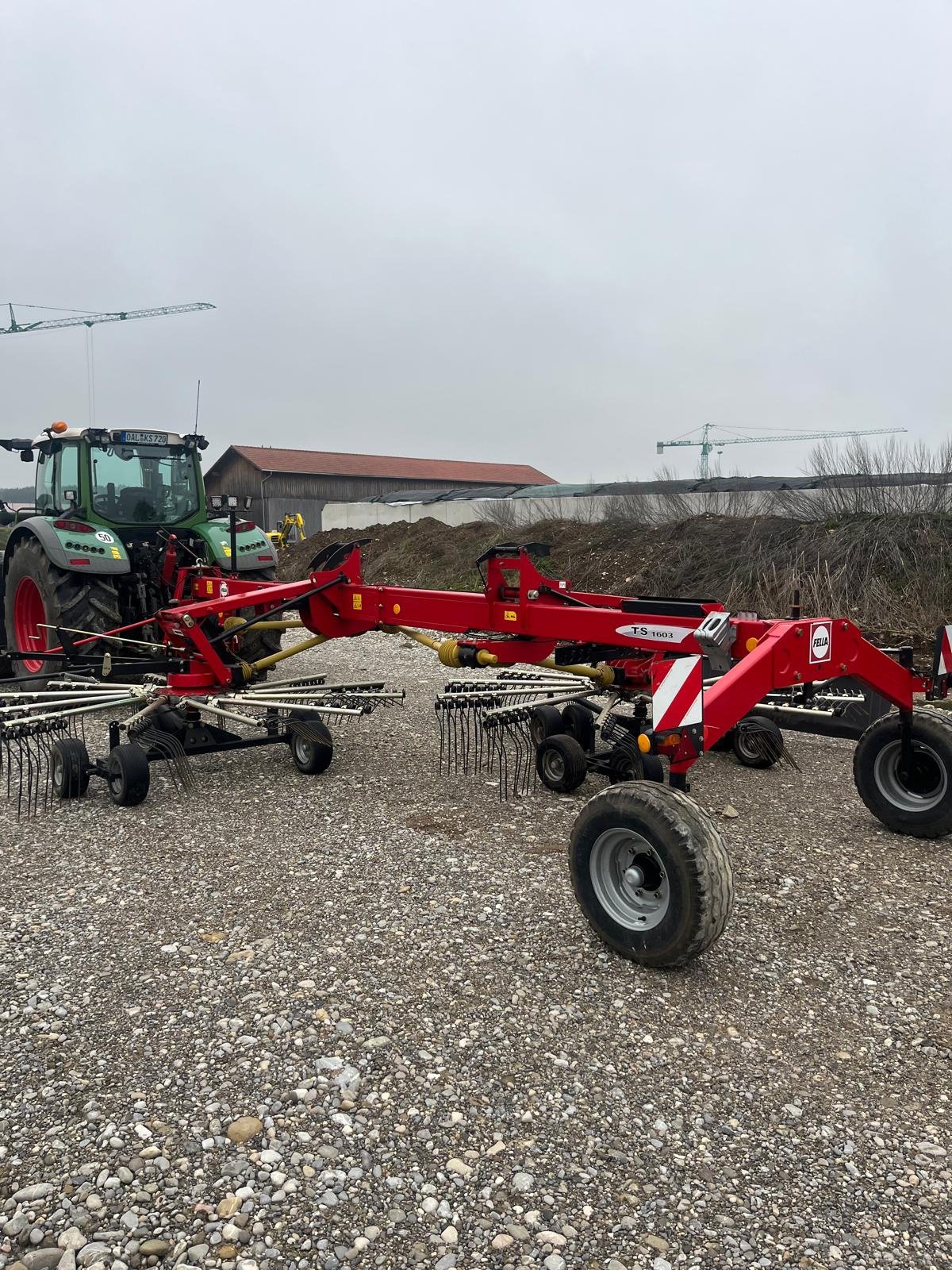 Schwader Türe ait Fella TS 1603, Gebrauchtmaschine içinde Germaringen (resim 1)