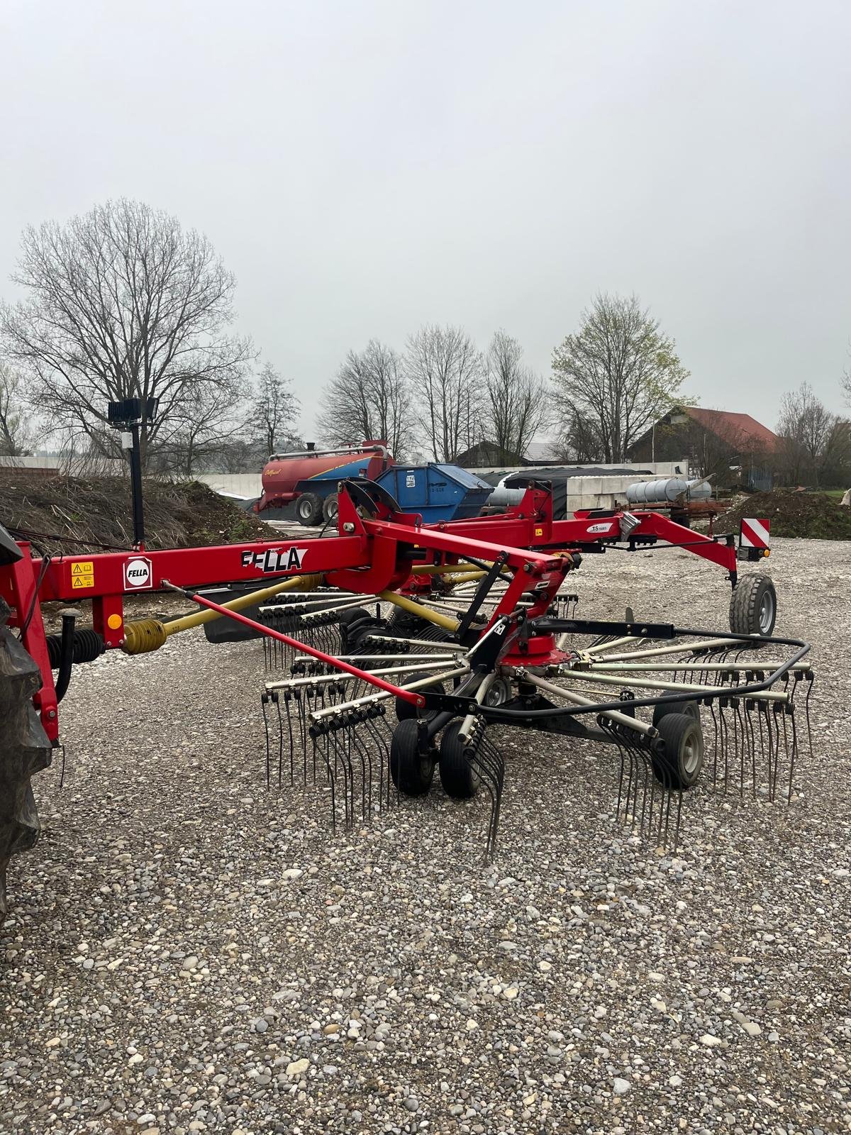 Schwader Türe ait Fella TS 1603, Gebrauchtmaschine içinde Germaringen (resim 7)