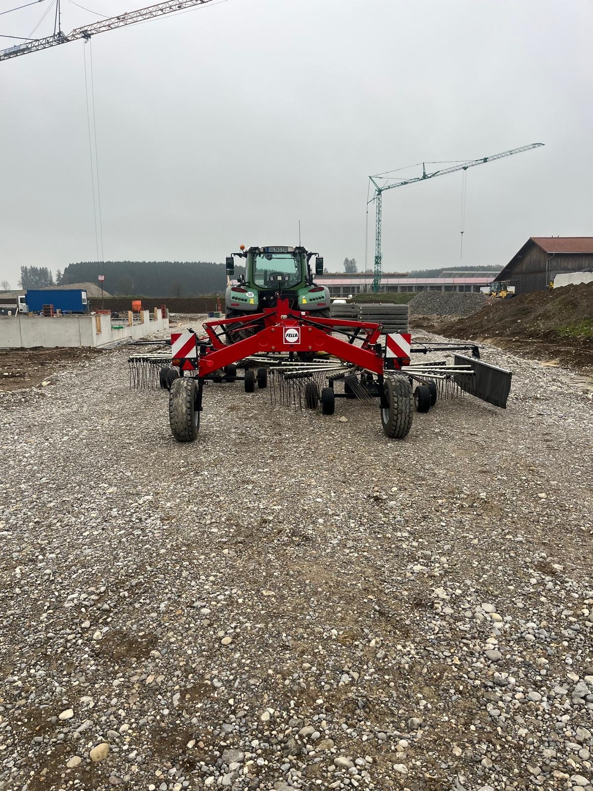 Schwader Türe ait Fella TS 1603, Gebrauchtmaschine içinde Germaringen (resim 8)