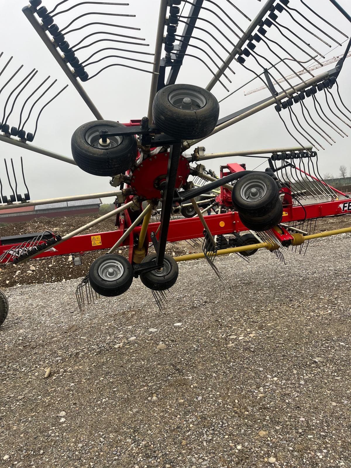 Schwader Türe ait Fella TS 1603, Gebrauchtmaschine içinde Germaringen (resim 9)