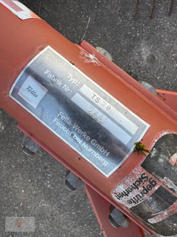 Schwader Türe ait Fella TS 280, Gebrauchtmaschine içinde Remchingen (resim 2)