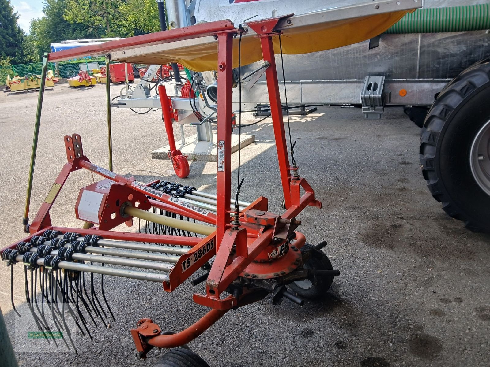 Schwader van het type Fella TS 286 DS, Gebrauchtmaschine in Aschbach (Foto 3)