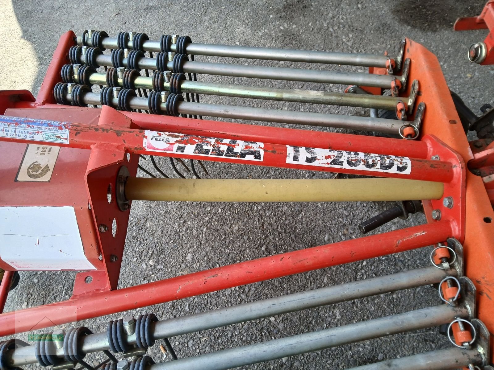 Schwader van het type Fella TS 286 DS, Gebrauchtmaschine in Aschbach (Foto 2)