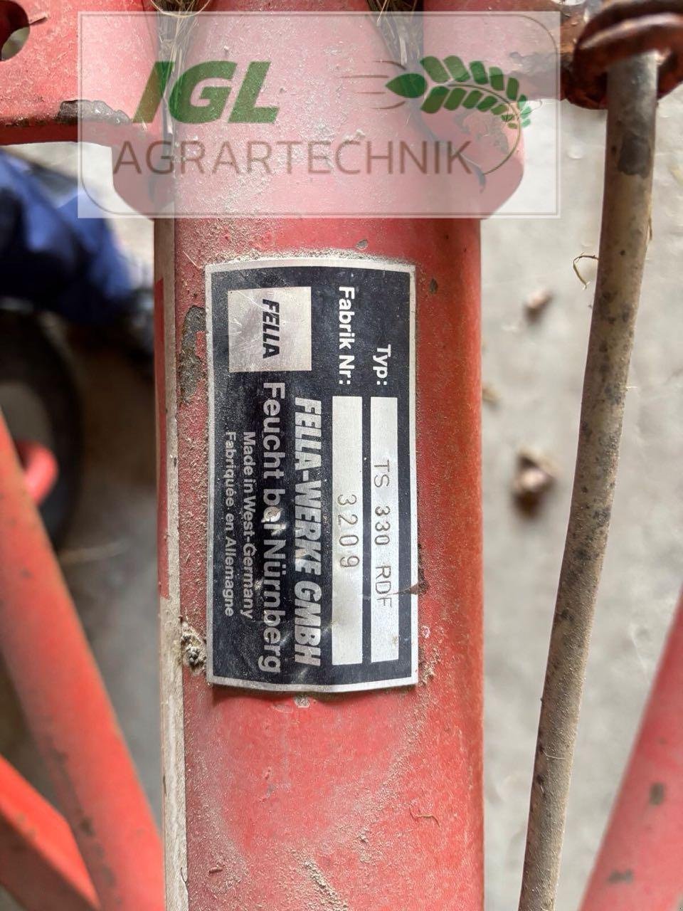 Schwader от тип Fella TS 330 RDF, Gebrauchtmaschine в Nabburg (Снимка 4)