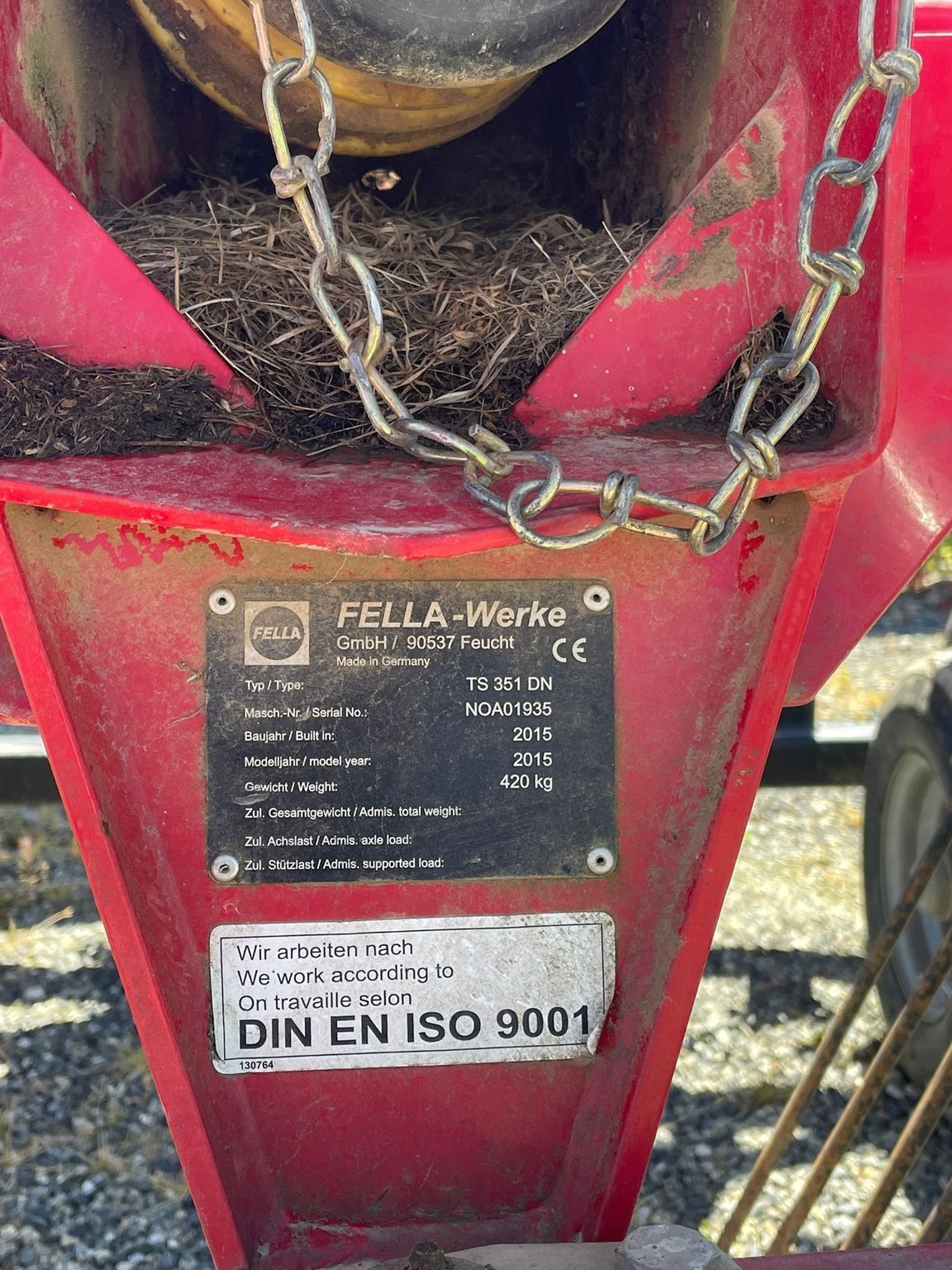 Schwader del tipo Fella TS 351 DN, Gebrauchtmaschine en ORLEIX (Imagen 2)