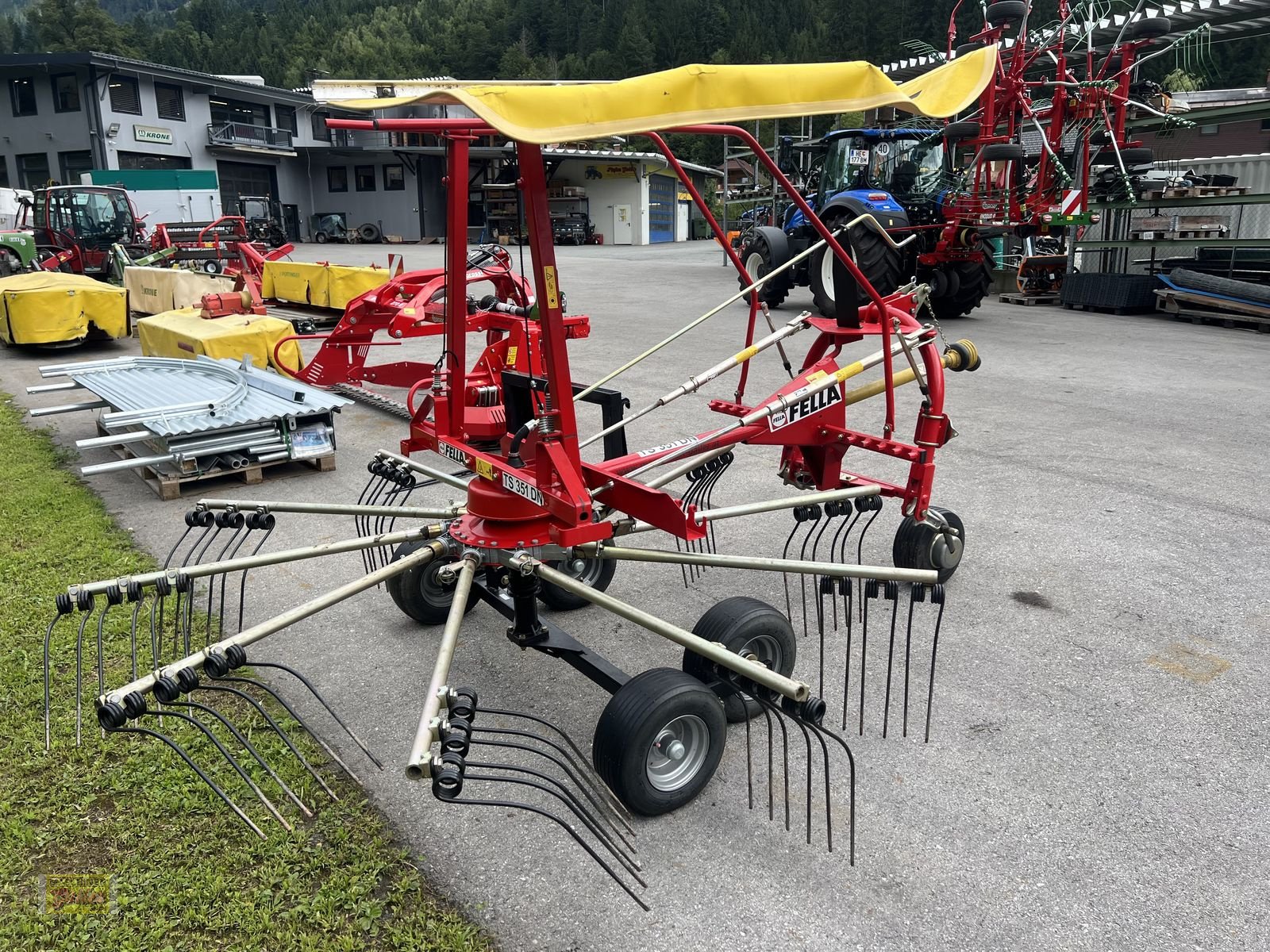 Schwader του τύπου Fella TS 351 DN, Gebrauchtmaschine σε Kötschach (Φωτογραφία 4)