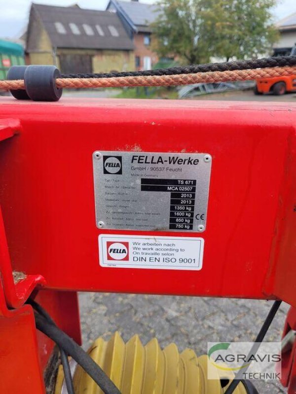 Schwader типа Fella TS 671, Gebrauchtmaschine в Werl (Фотография 4)
