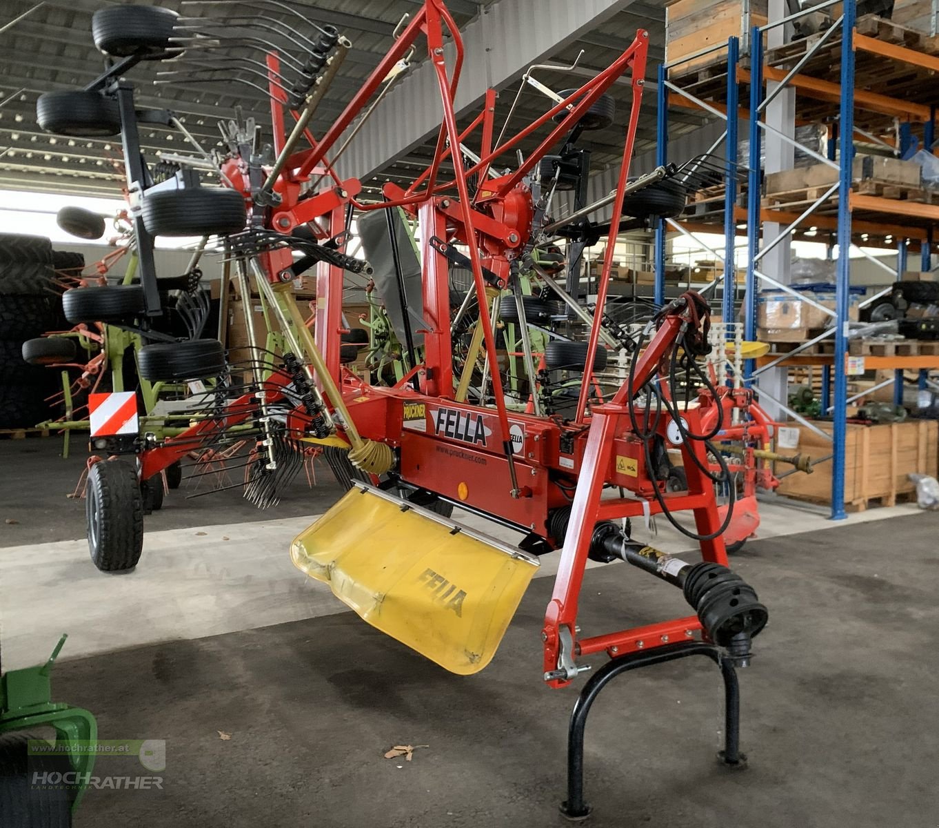 Schwader Türe ait Fella TS 671, Gebrauchtmaschine içinde Kronstorf (resim 4)