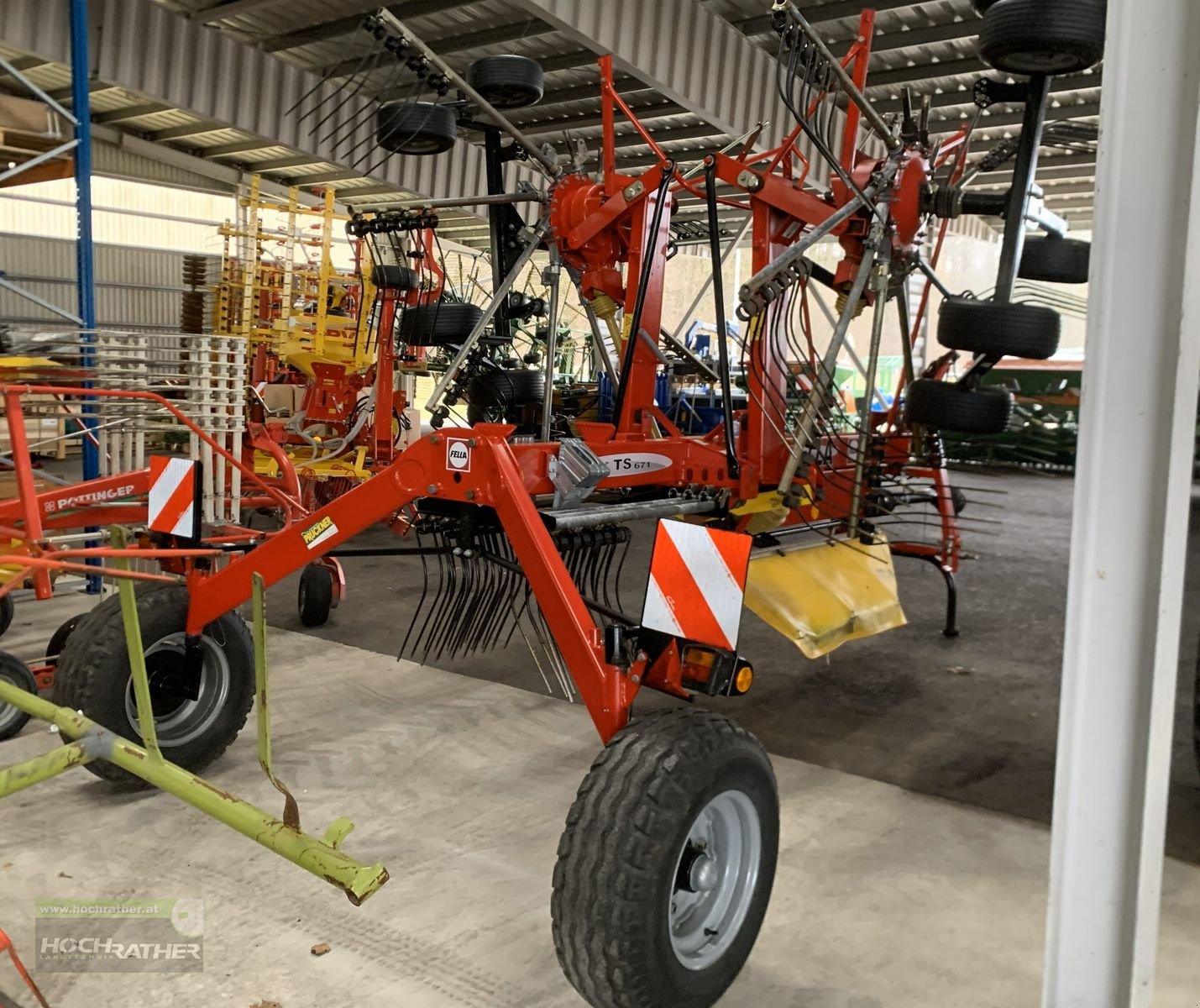 Schwader Türe ait Fella TS 671, Gebrauchtmaschine içinde Kronstorf (resim 5)