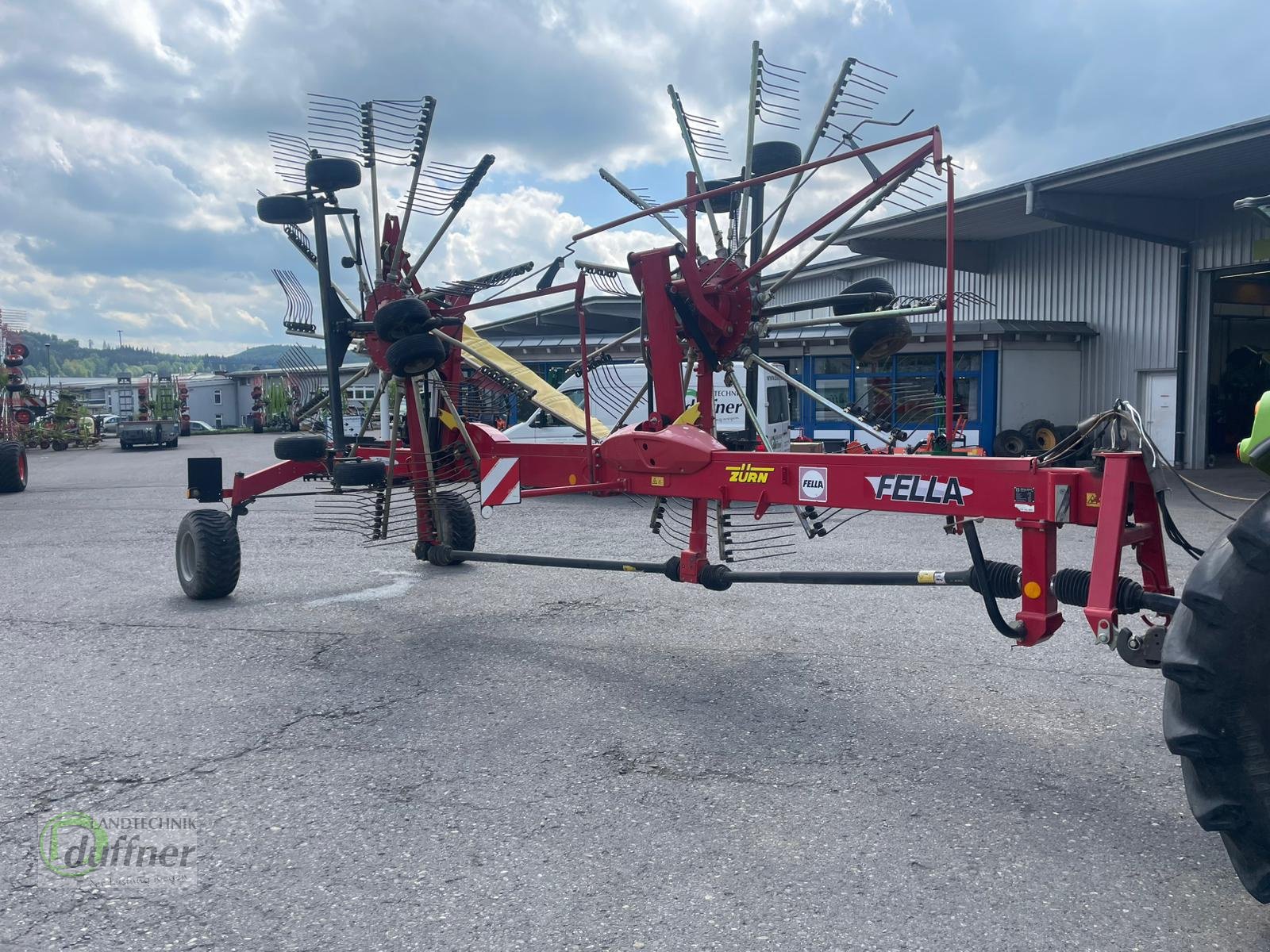 Schwader za tip Fella TS 7850, Gebrauchtmaschine u Münsingen (Slika 4)
