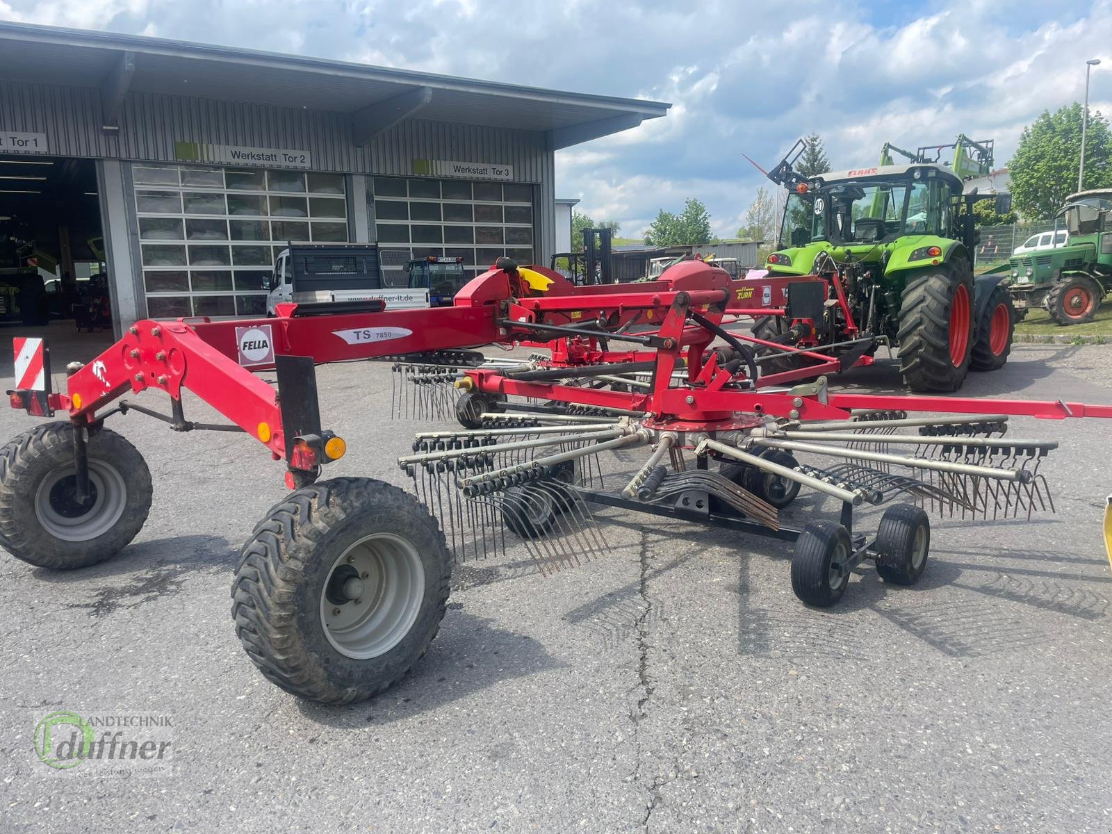 Schwader za tip Fella TS 7850, Gebrauchtmaschine u Münsingen (Slika 7)