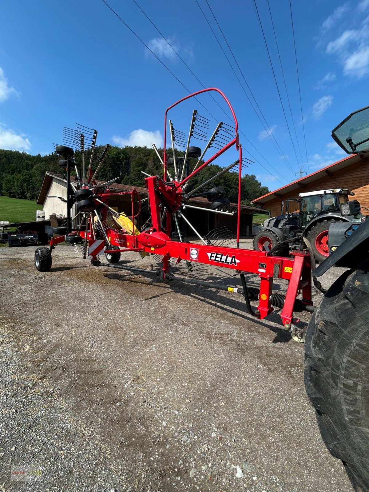 Schwader des Typs Fella TS 7850, Gebrauchtmaschine in Tuningen (Bild 1)