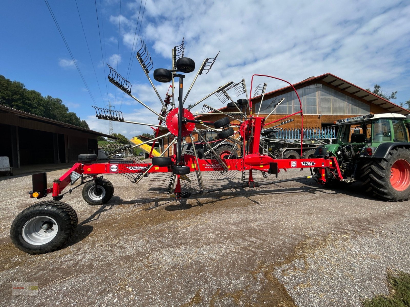 Schwader des Typs Fella TS 7850, Gebrauchtmaschine in Tuningen (Bild 5)