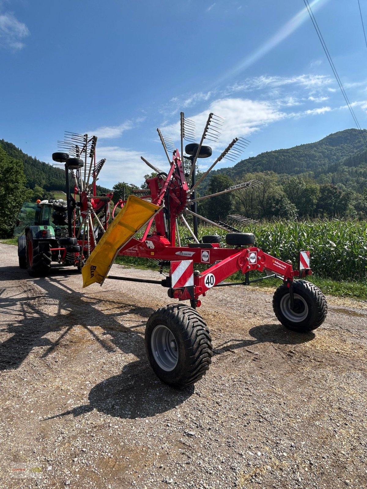 Schwader des Typs Fella TS 7850, Gebrauchtmaschine in Tuningen (Bild 7)