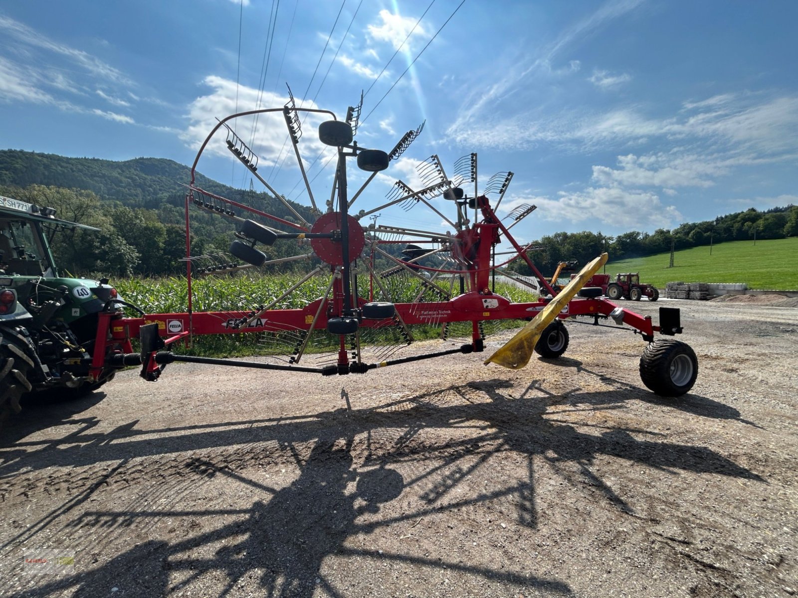 Schwader des Typs Fella TS 7850, Gebrauchtmaschine in Tuningen (Bild 8)