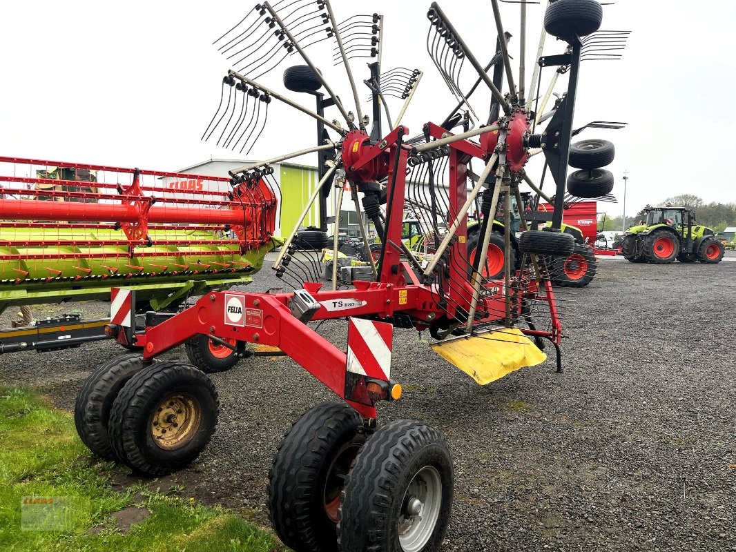 Schwader of the type Fella TS 880, Doppelbereifung, Gebrauchtmaschine in Neerstedt (Picture 1)