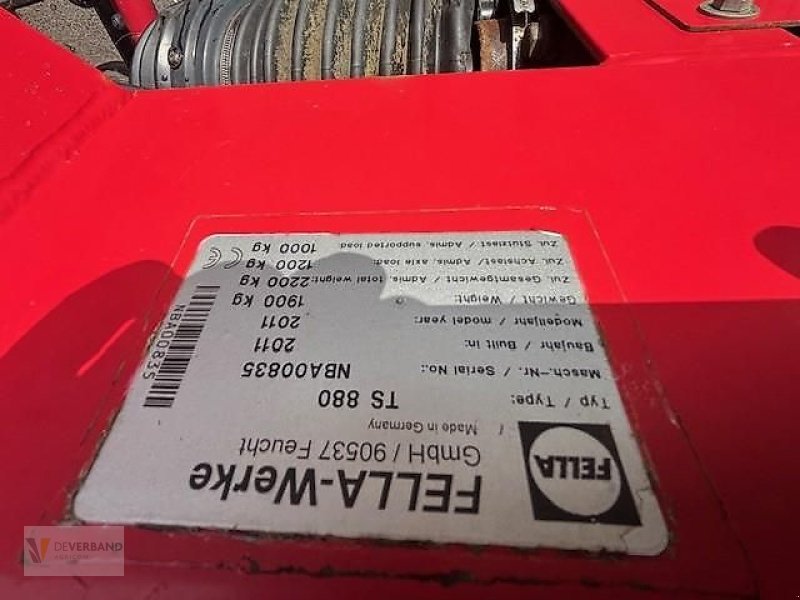 Schwader typu Fella TS 880, Gebrauchtmaschine v Colmar-Berg (Obrázok 5)