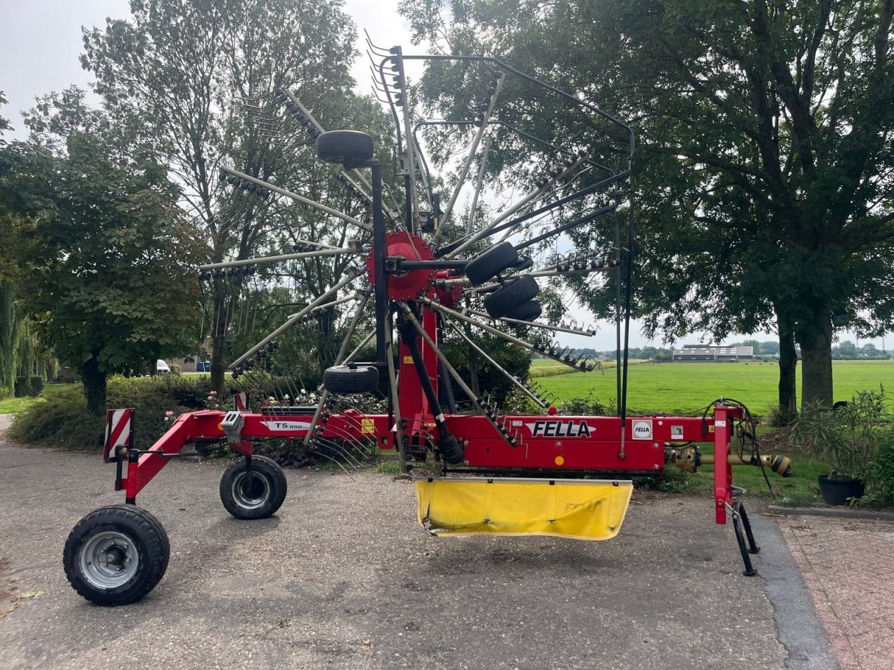 Schwader typu Fella TS 880, Gebrauchtmaschine v Zoeterwoude (Obrázek 3)