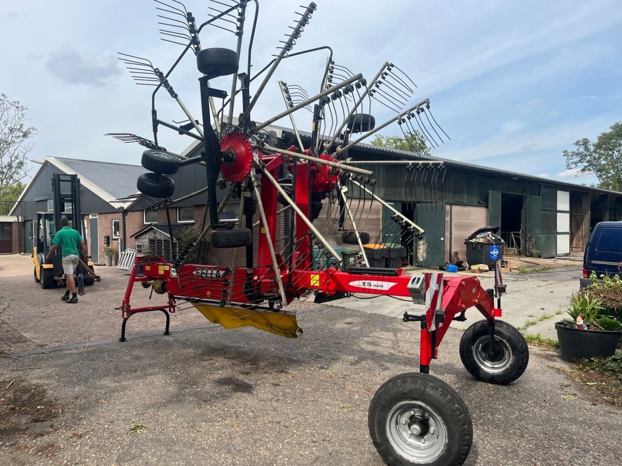 Schwader tipa Fella TS 880, Gebrauchtmaschine u Zoeterwoude (Slika 7)