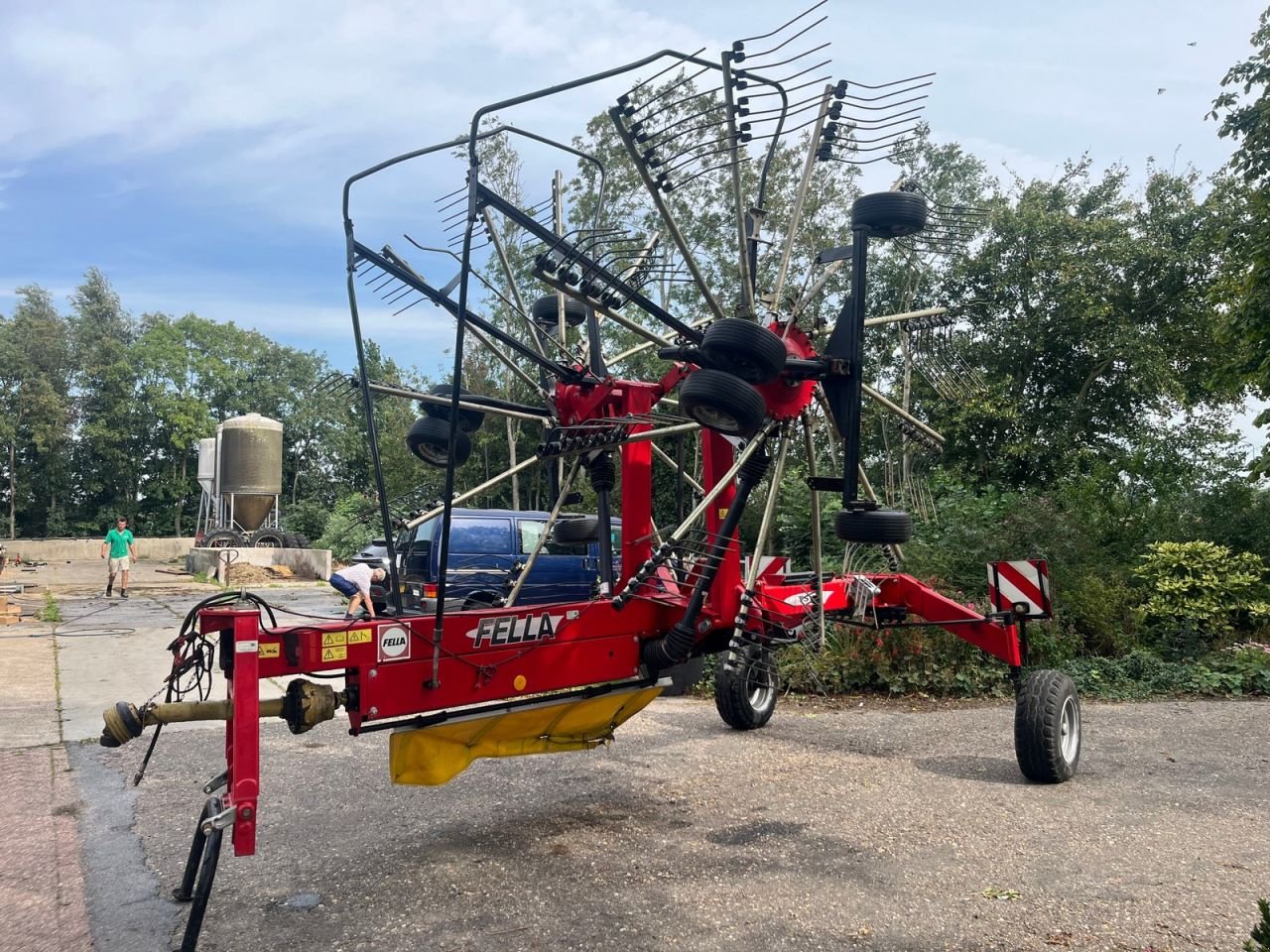 Schwader tipa Fella TS 880, Gebrauchtmaschine u Zoeterwoude (Slika 3)