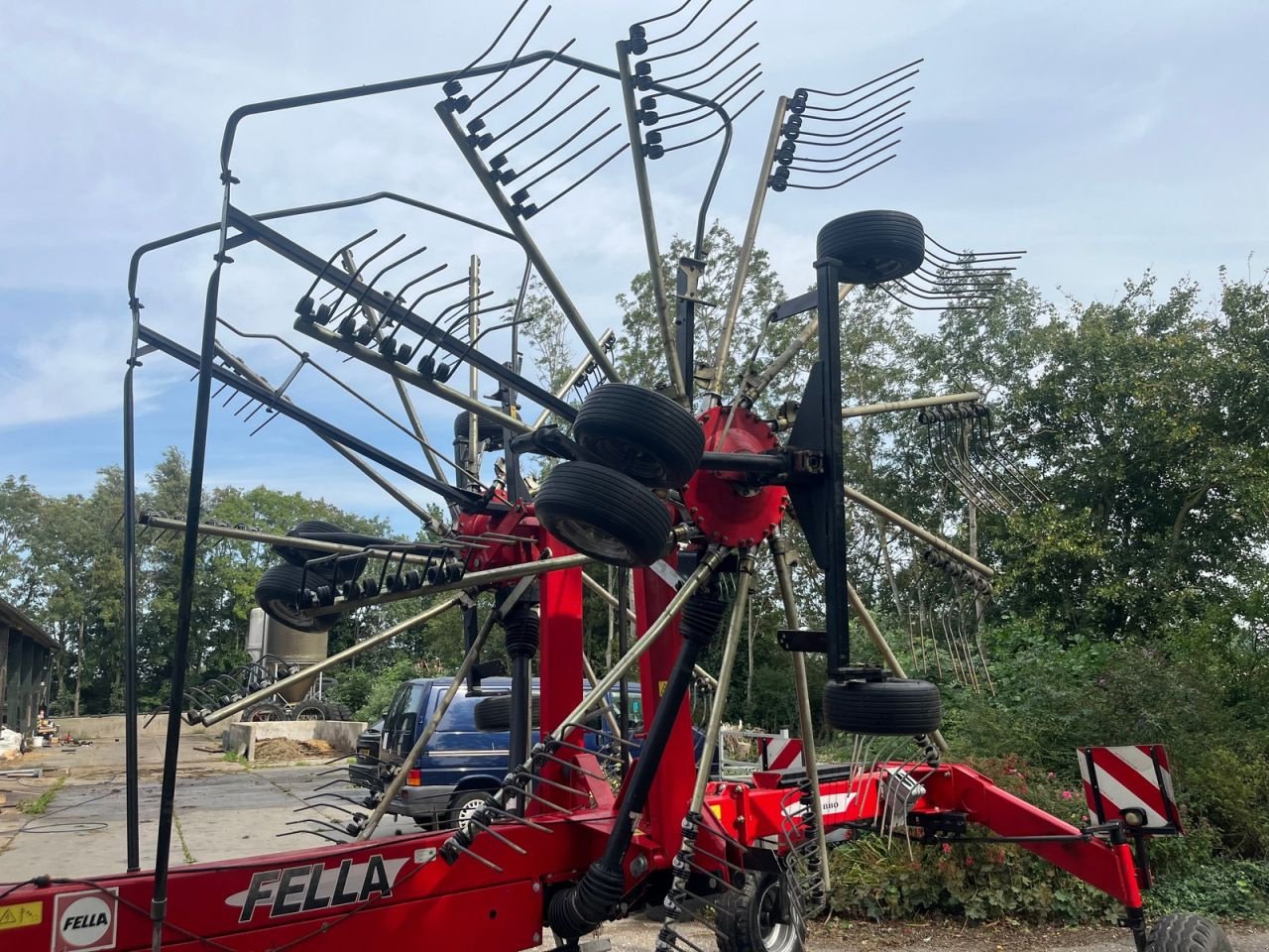 Schwader tipa Fella TS 880, Gebrauchtmaschine u Zoeterwoude (Slika 10)