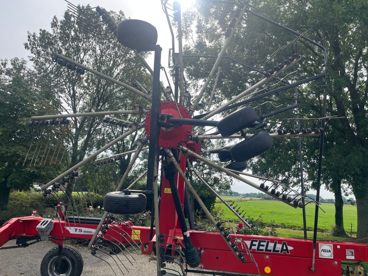 Schwader tipa Fella TS 880, Gebrauchtmaschine u Zoeterwoude (Slika 9)