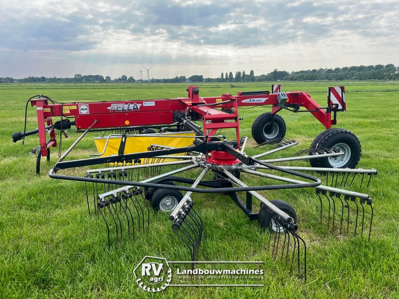 Schwader typu Fella TS 880, Gebrauchtmaschine v Zoeterwoude (Obrázek 3)
