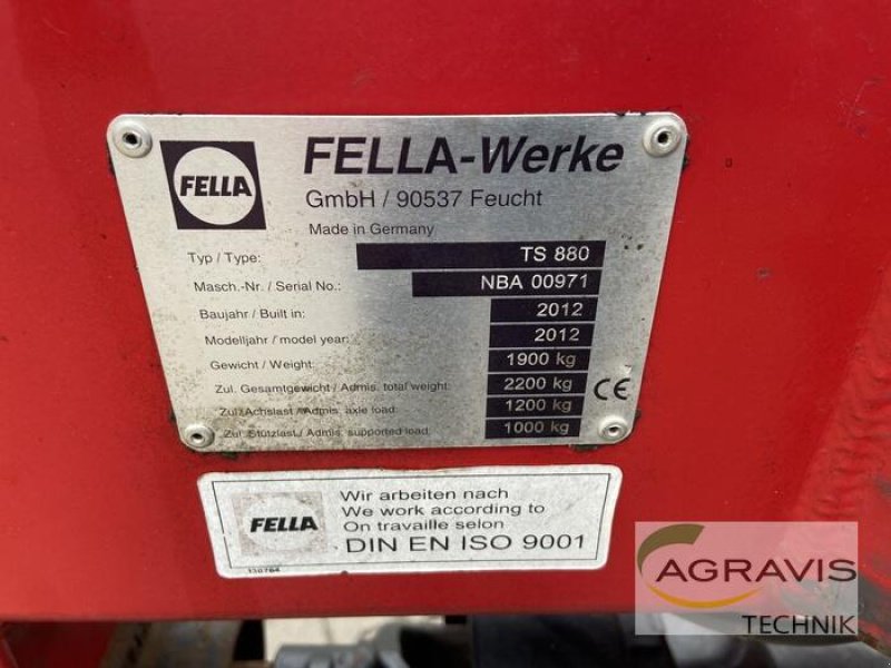 Schwader του τύπου Fella TS 880, Gebrauchtmaschine σε Alpen (Φωτογραφία 7)