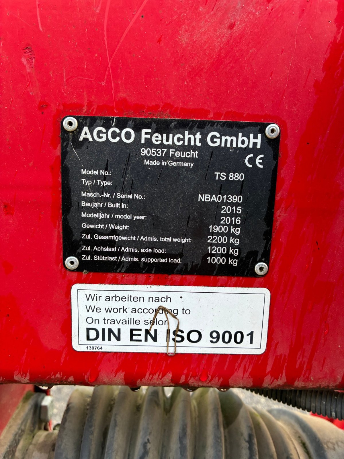 Schwader za tip Fella TS 880, Gebrauchtmaschine u Waldshut-Tiengen (Slika 4)