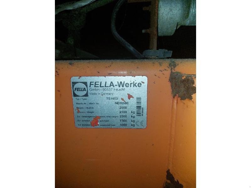 Schwader of the type Fella TS1603, Gebrauchtmaschine in PLUMELEC (Picture 8)