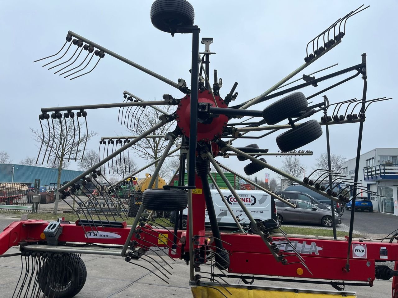 Schwader от тип Fella TS880, Gebrauchtmaschine в Joure (Снимка 11)