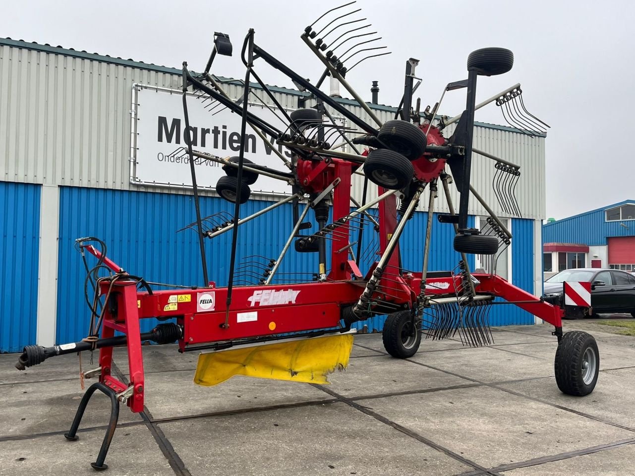 Schwader от тип Fella TS880, Gebrauchtmaschine в Joure (Снимка 2)