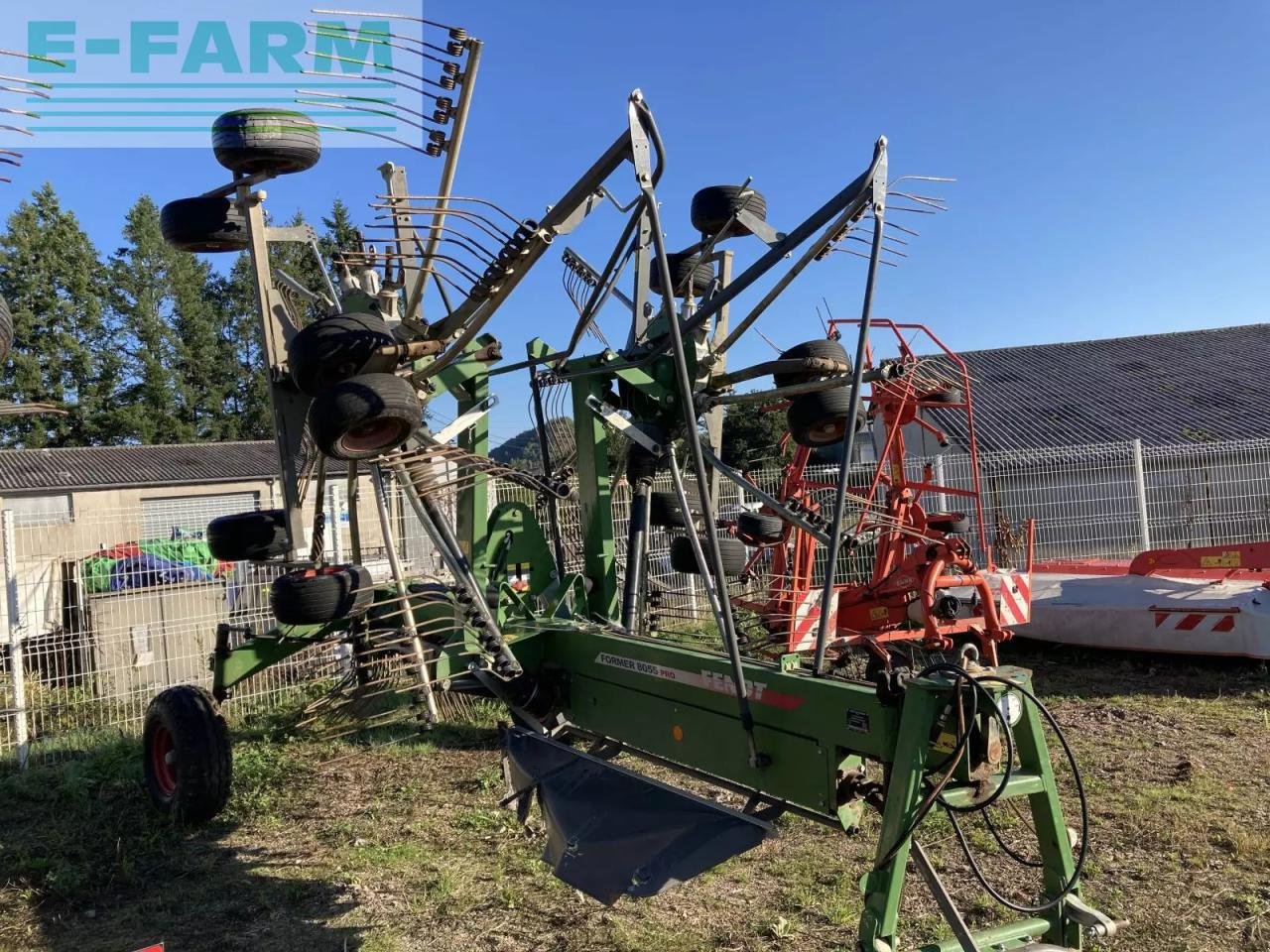 Schwader del tipo Fendt farmer 8055 pro, Gebrauchtmaschine en VAROIS-ET-CHAIGNOT (Imagen 2)