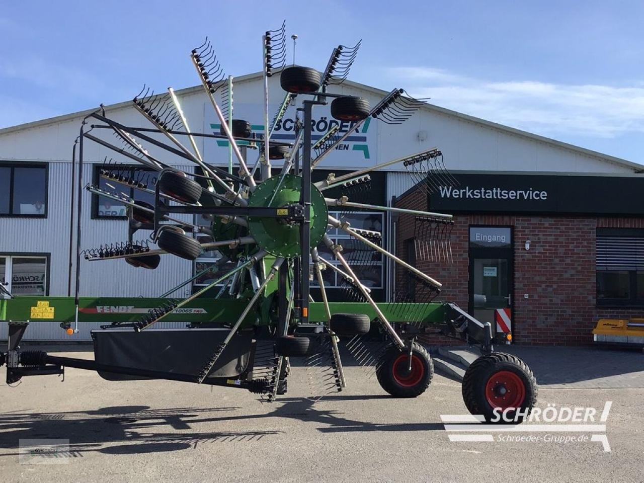 Schwader του τύπου Fendt FORMER 10065 PRO, Gebrauchtmaschine σε Penzlin (Φωτογραφία 7)