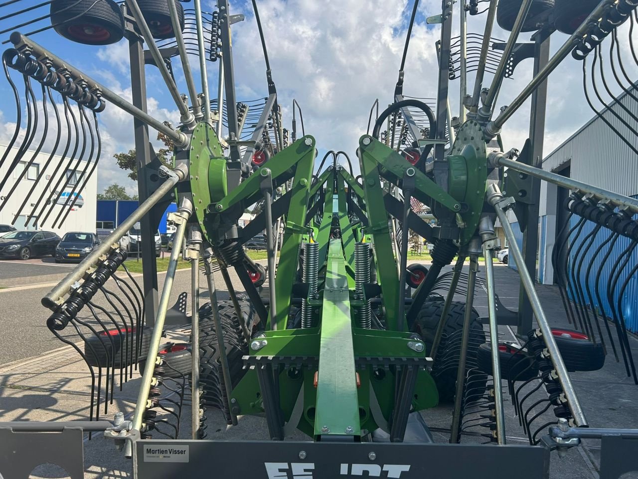 Schwader des Typs Fendt Former 14055 Pro zwadhark, Gebrauchtmaschine in Joure (Bild 11)