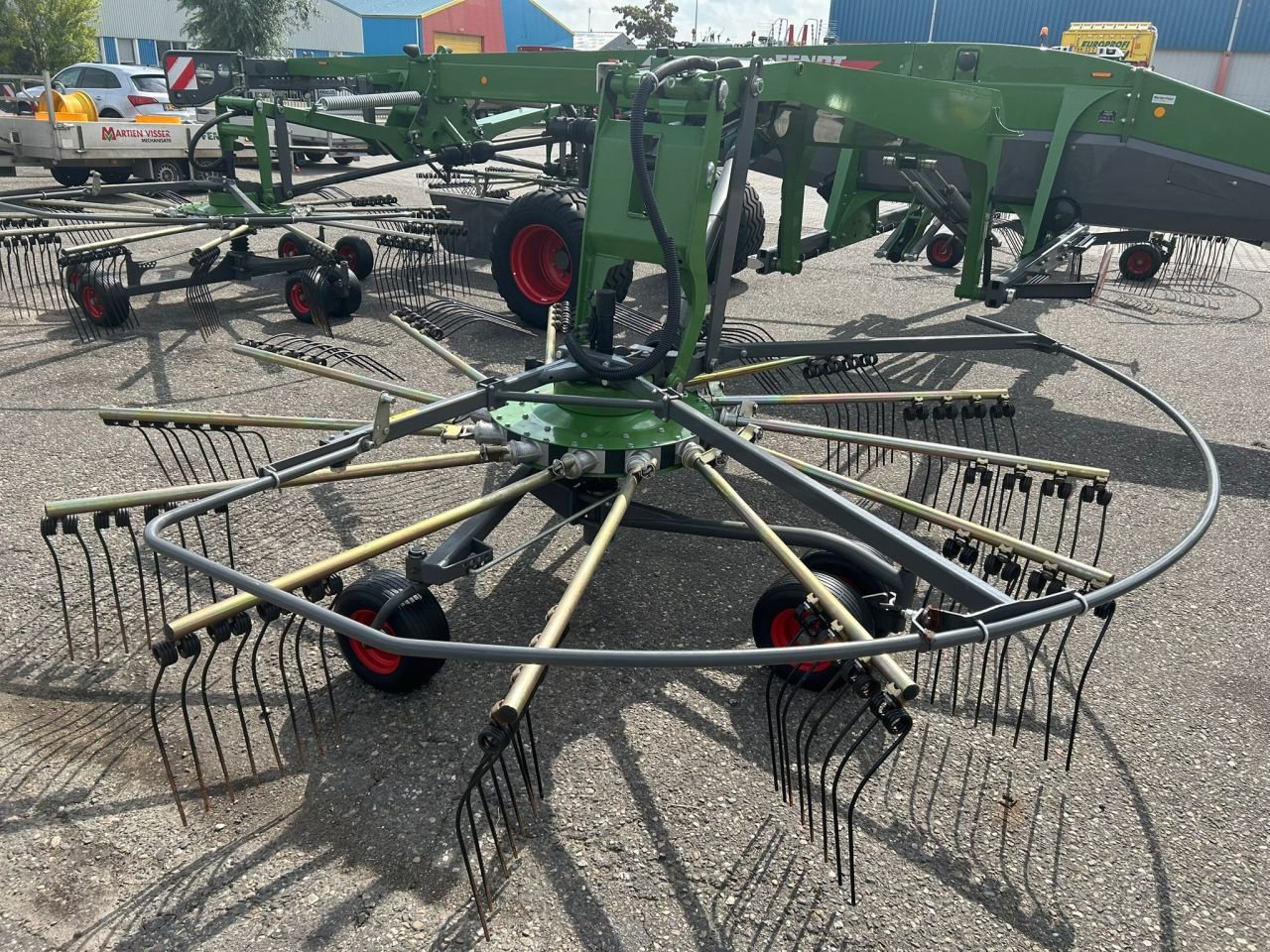 Schwader des Typs Fendt Former 14055 Pro zwadhark, Gebrauchtmaschine in Joure (Bild 7)