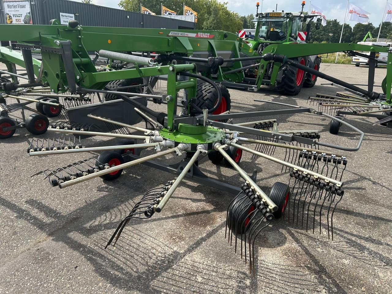 Schwader des Typs Fendt Former 14055 Pro zwadhark, Gebrauchtmaschine in Joure (Bild 9)