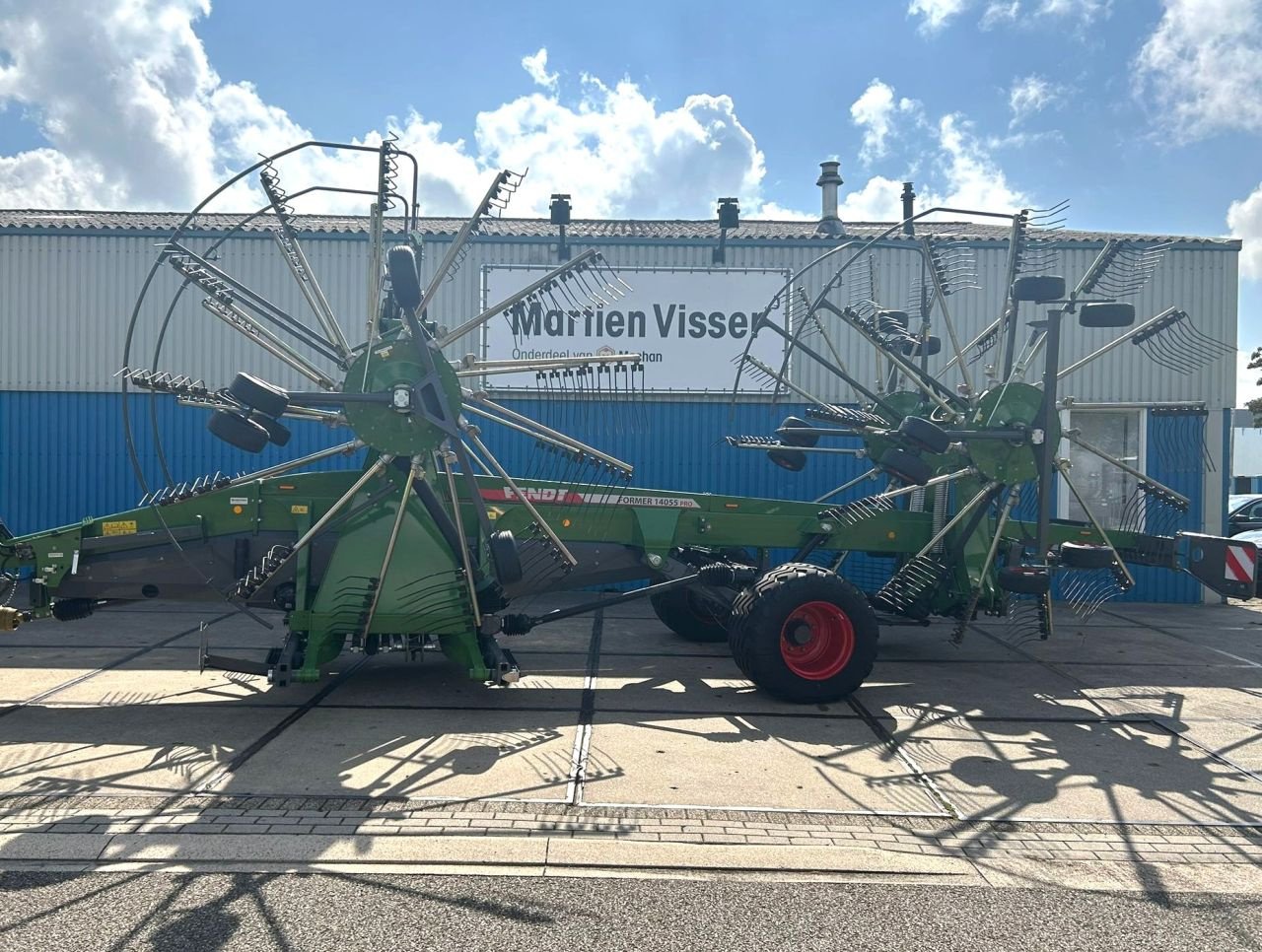 Schwader des Typs Fendt Former 14055 Pro zwadhark, Gebrauchtmaschine in Joure (Bild 1)