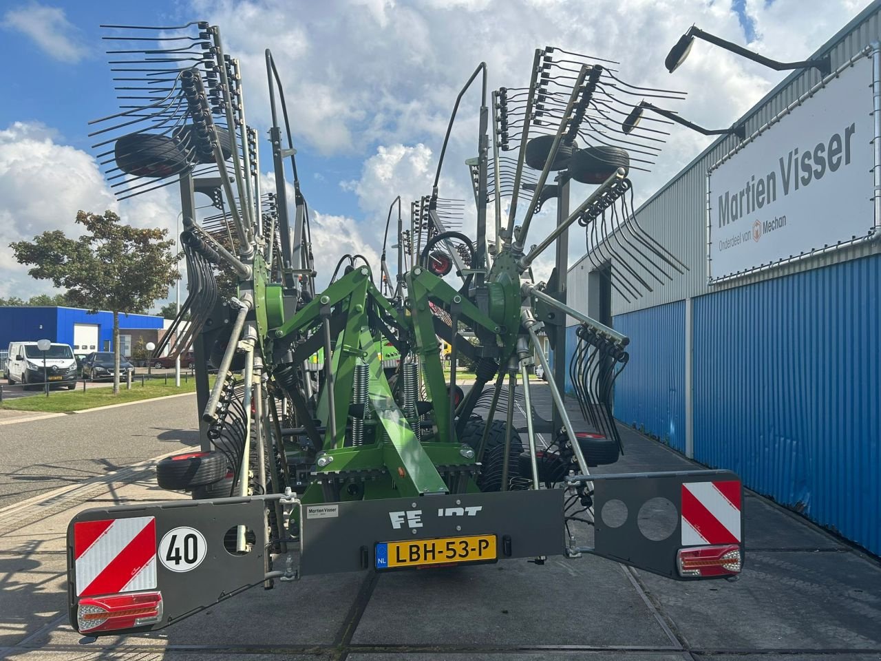 Schwader des Typs Fendt Former 14055 Pro zwadhark, Gebrauchtmaschine in Joure (Bild 4)