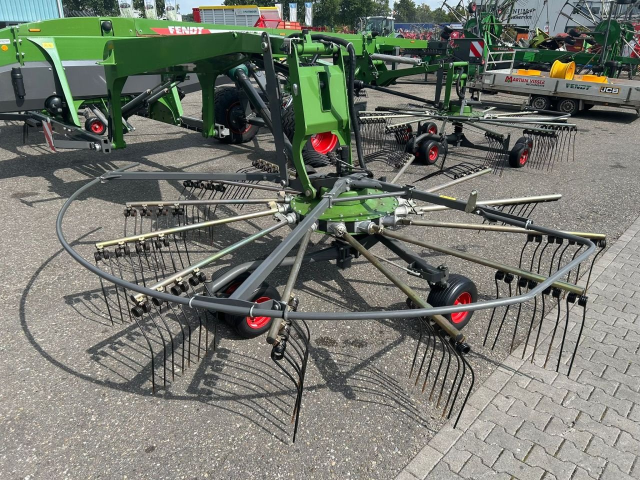 Schwader des Typs Fendt Former 14055 Pro zwadhark, Gebrauchtmaschine in Joure (Bild 5)